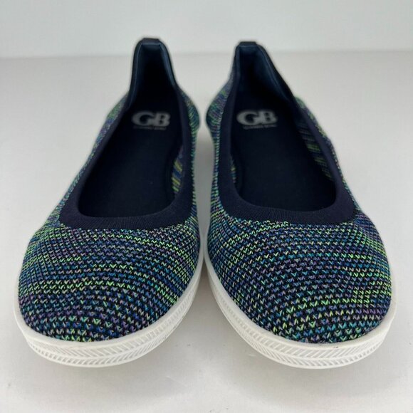 Gianni Bini Womens Blue Fabric Round Toe Slip-On Low Top Size 8.5M Ballet Flats - Picture 3 of 10